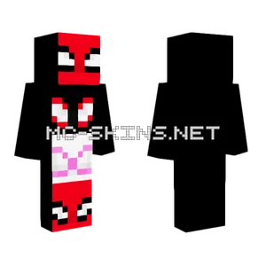 Spider Man Pfp Minecraft skin