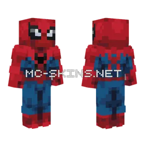 Spider Man Suit Minecraft skin