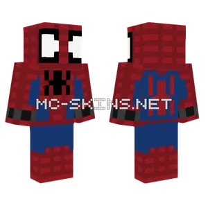 Spider Man Suit Minecraft skin