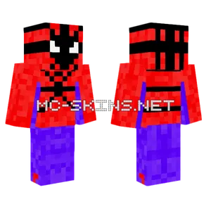 Spider Man Suit Minecraft skin