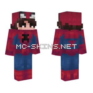 Spider Man Suit Minecraft skin