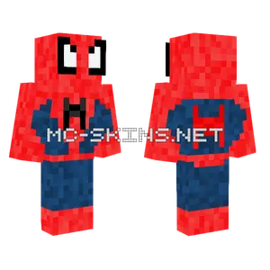 Spider-Man Tasp 2014 Minecraft skin