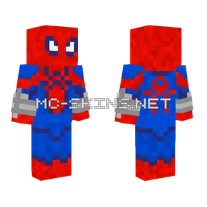 Spider-Man Upgraded Fixed Minecraft skin