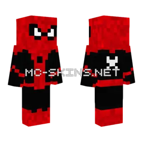 Spider-Man Upgraded Suit Minecraft skin