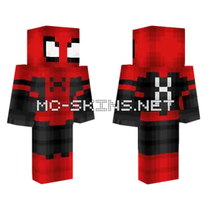 Spider Man Upgraded Suit Minecraft skin