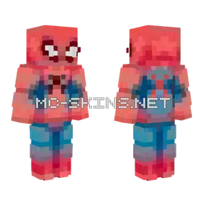Spider Man Watercolor Minecraft skin