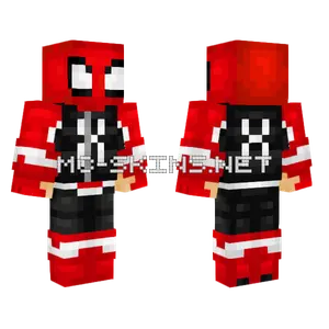 Spider-Man Winter Suit Minecraft skin