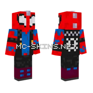 Spider Punk Minecraft skin