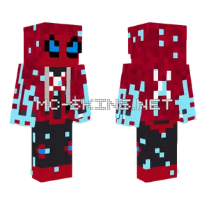 Spider Venom Bio Electricity Minecraft skin