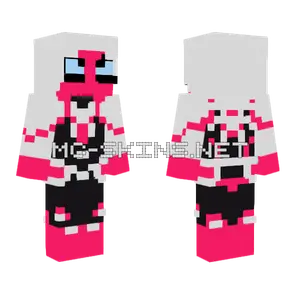 Spider Venom Hooded Minecraft skin