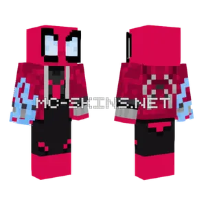 Spider Venom Iron Arms Bioelectricity Minecraft skin