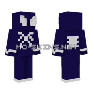 Spider Venom Symbiote Suit Minecraft skin