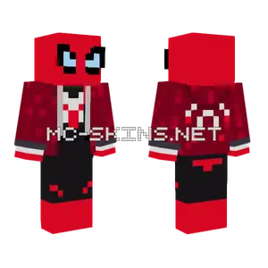 Spider Venom Symbiote Suit Minecraft skin