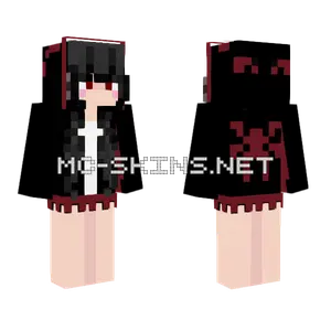 Spidergirl Pajama Set Minecraft skin