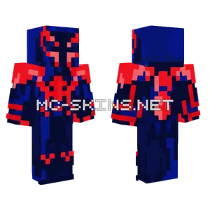 Spiderman 2099 Skin Minecraft skin