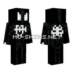 Spiderman Black Suit Minecraft skin