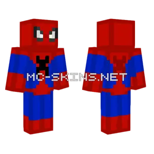 Spiderman BND Minecraft skin
