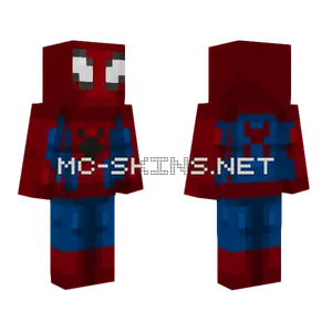 Spiderman Classic Suit Minecraft skin