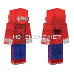Spiderman Suit Minecraft skin