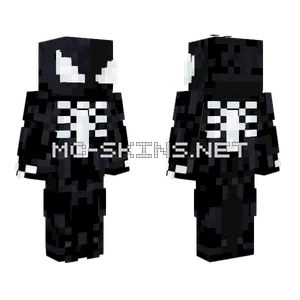 Spiderman Symbiote Minecraft skin