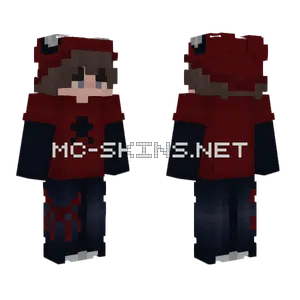 Spidey Suit Minecraft skin