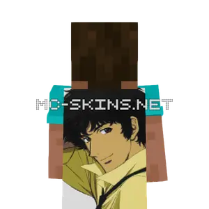 Spike Spiegel cape, outside and lining