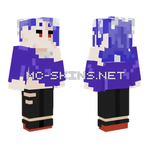 Splatoon 3 Shiver Minecraft skin