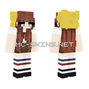 SpongeBob Inspired Boy Minecraft skin