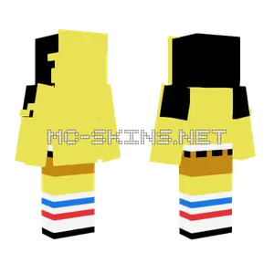Spongebob Squarepants Minecraft skin