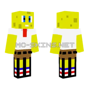 Spongebob Squarepants Minecraft skin