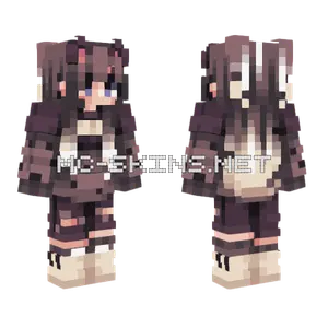 Spotfur Girl Minecraft skin