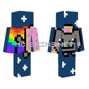 Spread The Nyan Cat Minecraft skin