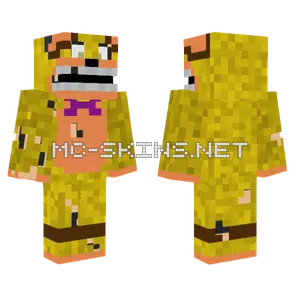 Spring Bonnie From 1987 Minecraft skin