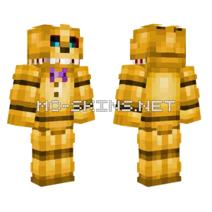 Spring Bonnie Into The Pit Minecraft skin