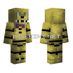 Spring Bonnie Penguin Minecraft skin
