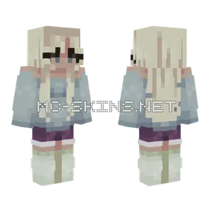 Spring Breeze Girl Minecraft skin