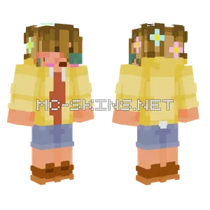 Spring Copper Minecraft skin