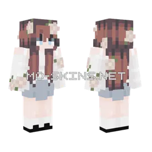 Spring Girl Minecraft skin