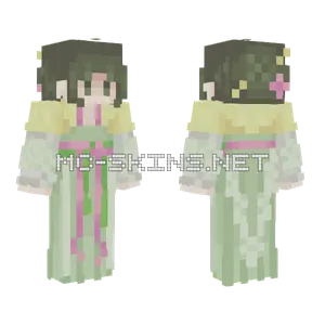 Spring Hanfu Minecraft skin