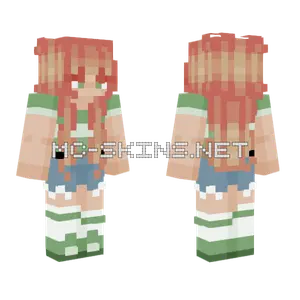 Spring In Her Step Minecraft skin