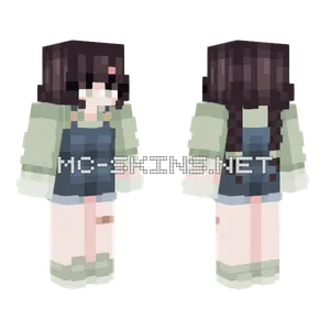 Spring Results Girl Minecraft skin