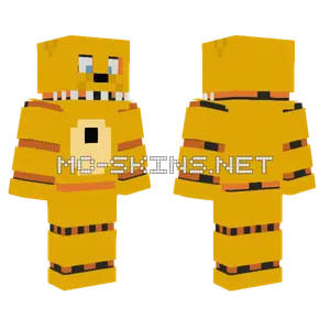 Springlock Suit Mask Down Minecraft skin