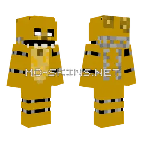 Springtrap Minecraft skin