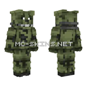 Springtrap Minecraft skin
