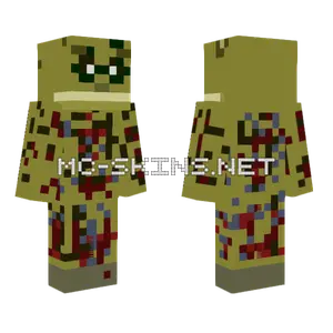 Springtrap Minecraft skin