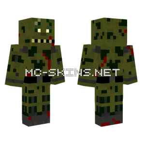 Springtrap Monster Minecraft skin