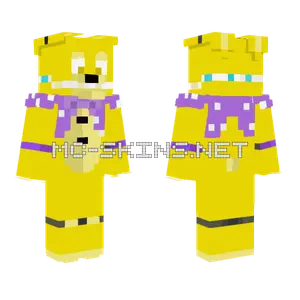 Springtrap Skin Idea Minecraft skin