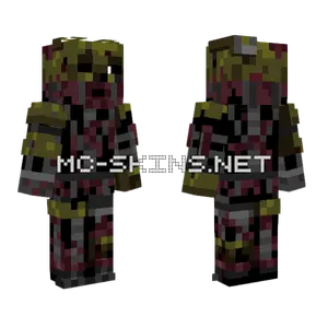 Springtrap WIP Minecraft skin