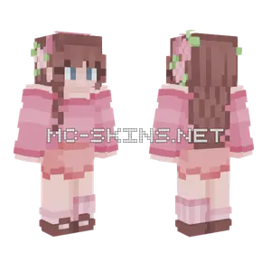 Springy Girl Minecraft skin