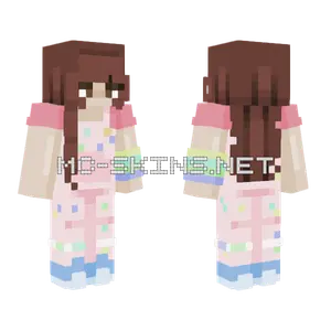 Sprinkle Girl Minecraft skin